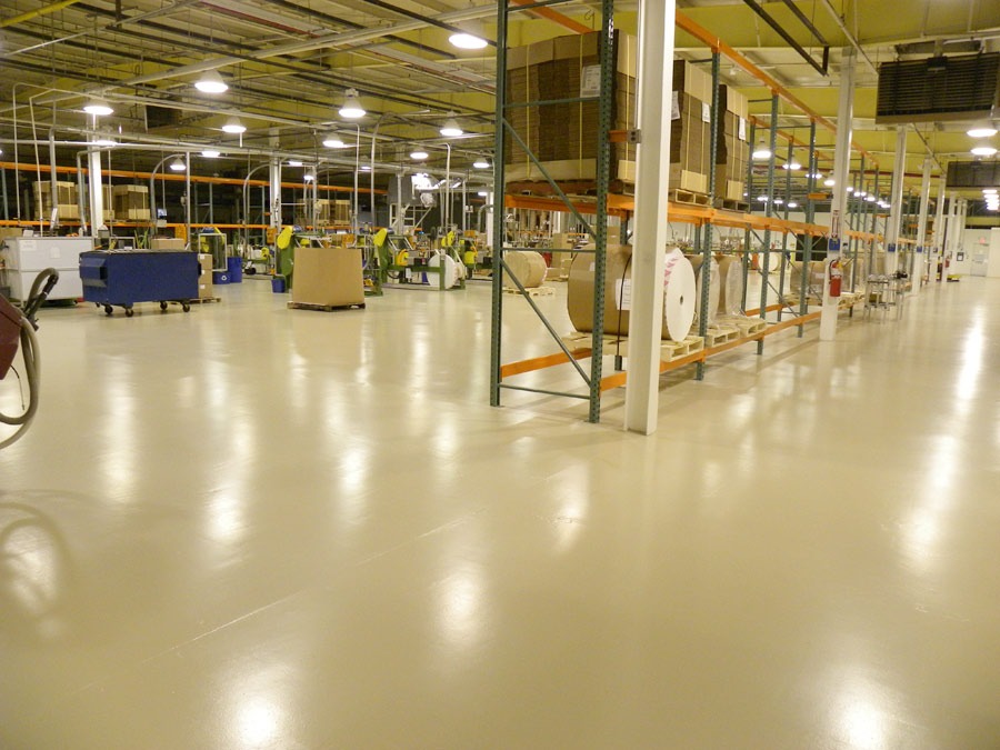 manufacturing facility flooring